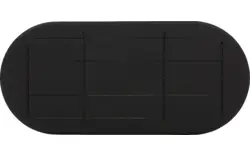 Goossens excellent eettafel uniek zwart eiken - 8221325-03