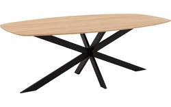 Goossens excellent eettafel uniek blank eiken - 8221375-01