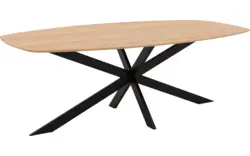 Goossens excellent eettafel uniek blank eiken - 8221375-03