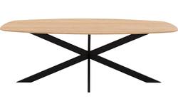 Goossens excellent eettafel uniek blank eiken - 8221375-03