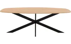 Goossens excellent eettafel uniek blank eiken - 8221375-03