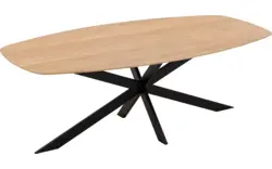 Goossens excellent eettafel uniek blank eiken - 8221375-03