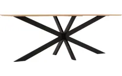 Goossens excellent eettafel uniek blank eiken - 8221375-03