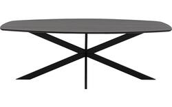 Goossens excellent eettafel uniek zwart eiken - 8221385-02
