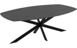 Goossens excellent eettafel uniek zwart eiken - 8221385-01