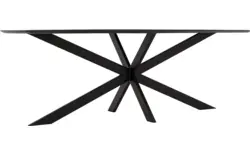 Goossens excellent eettafel uniek zwart eiken - 8221385-01