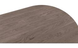 Goossens excellent eettafel uniek donker bruin eiken - 8221410-01