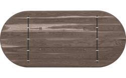 Goossens excellent eettafel uniek donker bruin eiken - 8221410-01
