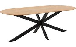 Goossens excellent eettafel uniek blank eiken - 8221440-01