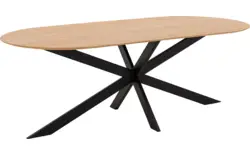 Goossens excellent eettafel uniek blank eiken - 8221440-03
