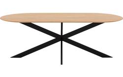 Goossens excellent eettafel uniek blank eiken - 8221440-03
