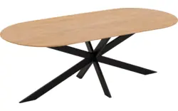 Goossens excellent eettafel uniek blank eiken - 8221440-03