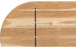 Goossens excellent eettafel uniek blank eiken - 8221440-03