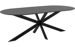 Goossens excellent eettafel uniek zwart eiken - 8221450-01