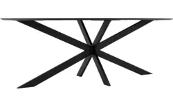 Goossens excellent eettafel uniek zwart eiken - 8221450-03