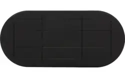 Goossens excellent eettafel uniek zwart eiken - 8221450-03