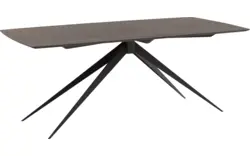 Goossens excellent eettafel uniek donker bruin eiken - 8221469-03