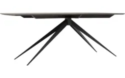 Goossens excellent eettafel uniek donker bruin eiken - 8221469-03