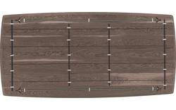 Goossens excellent eettafel uniek donker bruin eiken - 8221469-03