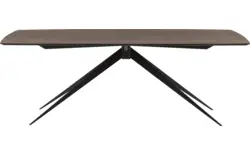 Goossens excellent eettafel uniek donker bruin eiken - 8221470-03