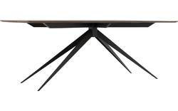 Goossens excellent eettafel uniek donker bruin eiken - 8221470-03