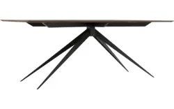 Goossens excellent eettafel uniek donker bruin eiken - 8221470-03