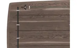 Goossens excellent eettafel uniek donker bruin eiken - 8221470-03
