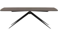 Goossens excellent eettafel uniek donker bruin eiken - 8221471-02