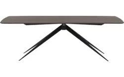 Goossens excellent eettafel uniek donker bruin eiken - 8221471-03