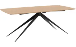 Goossens excellent eettafel uniek blank eiken - 8221499-03