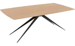 Goossens excellent eettafel uniek blank eiken - 8221499-03