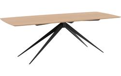 Goossens excellent eettafel uniek blank eiken - 8221500-03