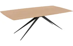 Goossens excellent eettafel uniek blank eiken - 8221500-03