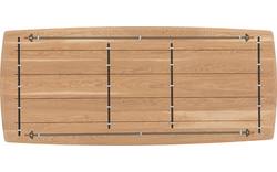 Goossens excellent eettafel uniek blank eiken - 8221500-03