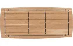 Goossens excellent eettafel uniek blank eiken - 8221500-03