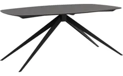 Goossens excellent eettafel uniek zwart eiken - 8221502-04