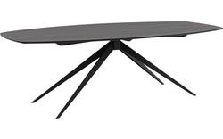 Goossens excellent eettafel uniek zwart eiken - 8221504-04