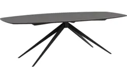 Goossens excellent eettafel uniek zwart eiken - 8221504-04