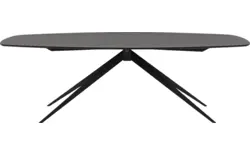 Goossens excellent eettafel uniek zwart eiken - 8221504-04