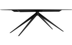 Goossens excellent eettafel uniek zwart eiken - 8221504-04