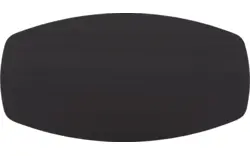Goossens excellent eettafel uniek zwart eiken - 8221504-04