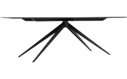 Goossens excellent eettafel uniek zwart eiken - 8221508-04