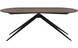 Goossens excellent eettafel uniek donker bruin eiken - 8221526-03
