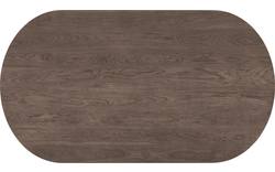 Goossens excellent eettafel uniek donker bruin eiken - 8221526-03