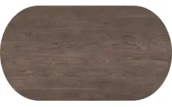 Goossens excellent eettafel uniek donker bruin eiken - 8221526-03