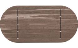 Goossens excellent eettafel uniek donker bruin eiken - 8221526-03