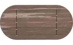Goossens excellent eettafel uniek donker bruin eiken - 8221526-03