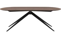 Goossens excellent eettafel uniek donker bruin eiken - 8221527-03