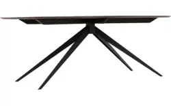 Goossens excellent eettafel uniek donker bruin eiken - 8221527-03