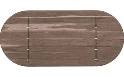 Goossens excellent eettafel uniek donker bruin eiken - 8221527-03